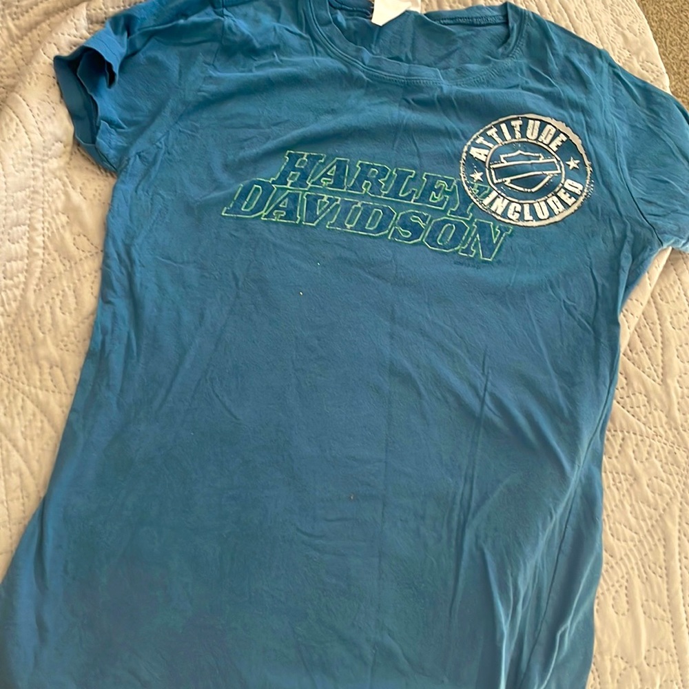Harley Davidson womens tee. Sz L VGUC